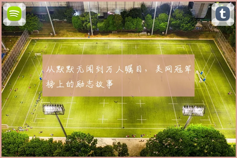 从默默无闻到万人瞩目,美网冠军榜上的励志故事